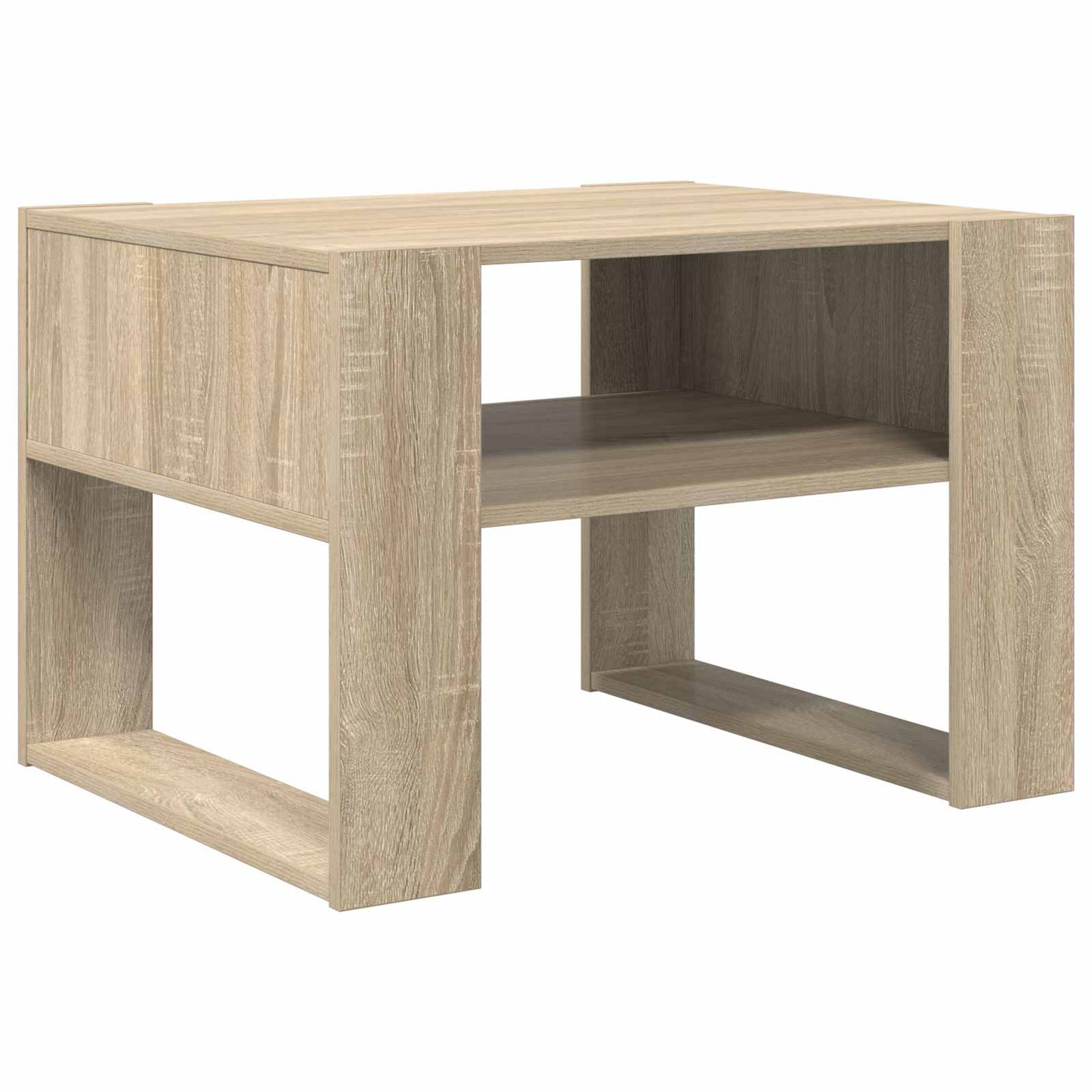 Dohányzóasztal Sonoma tölgy 66 x 53 x 45 cm Szerelt Fa