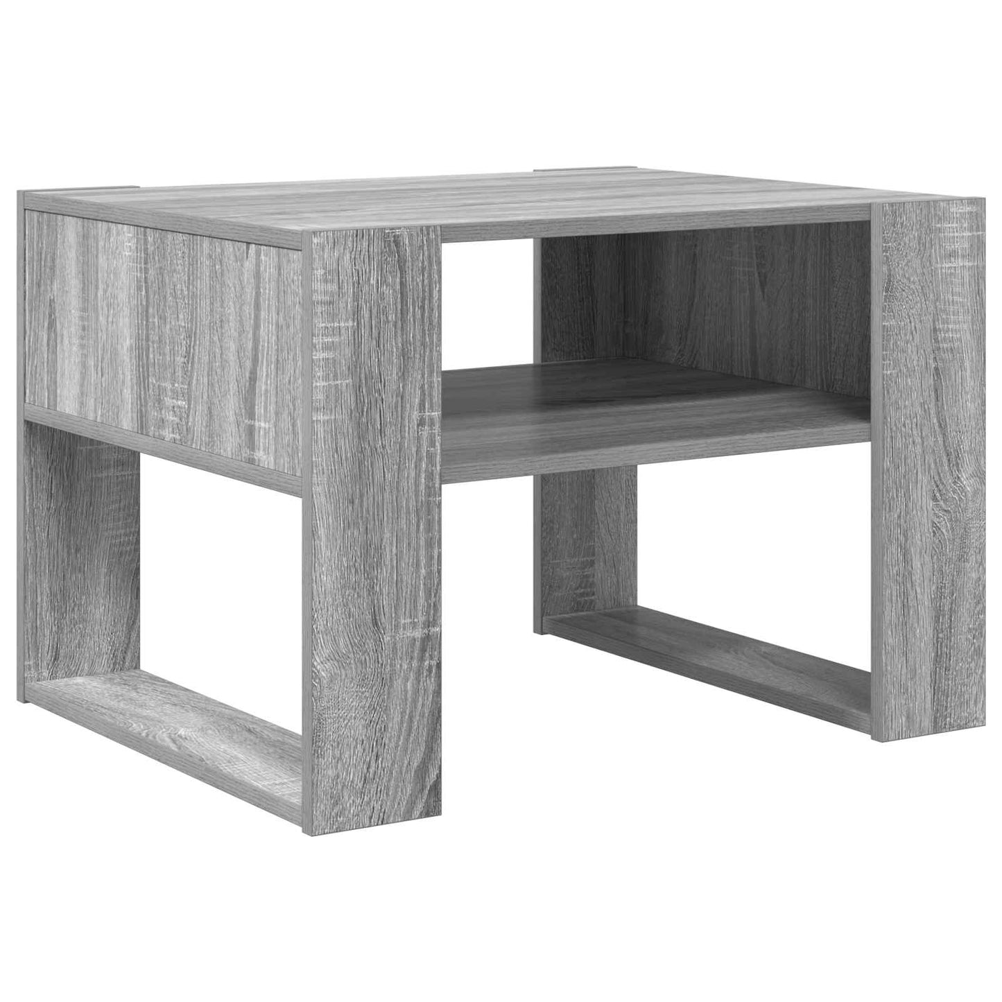 Dohányzóasztal Szürke Sonoma 66 x 53 x 45 cm Szerelt Fa