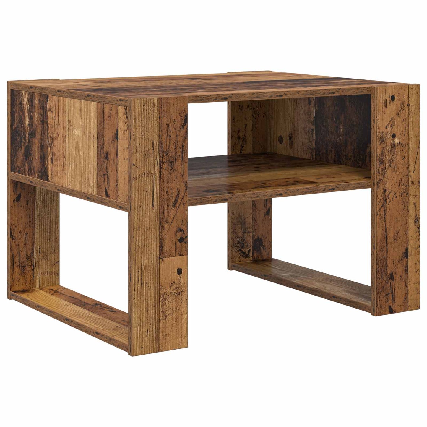 Dohányzóasztal Öreg fa 66 x 53 x 45 cm Szerelt Fa