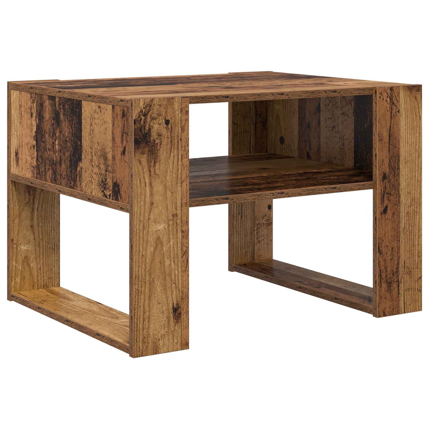 Dohányzóasztal Öreg fa 66 x 53 x 45 cm Szerelt Fa
