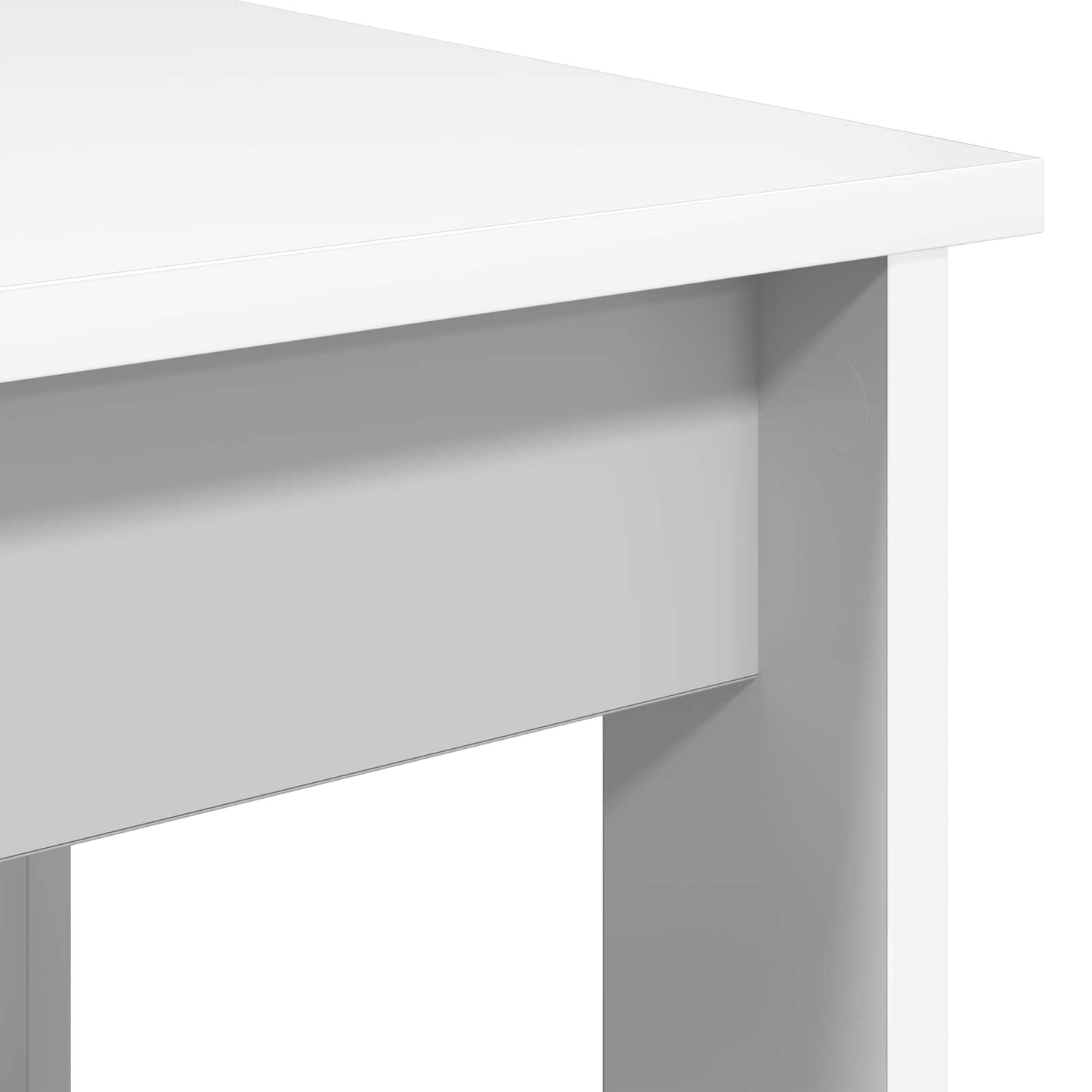 Kávasztal Szett 2 pcs Fehér 50 x 52 x 42 cm Szerelt Fa