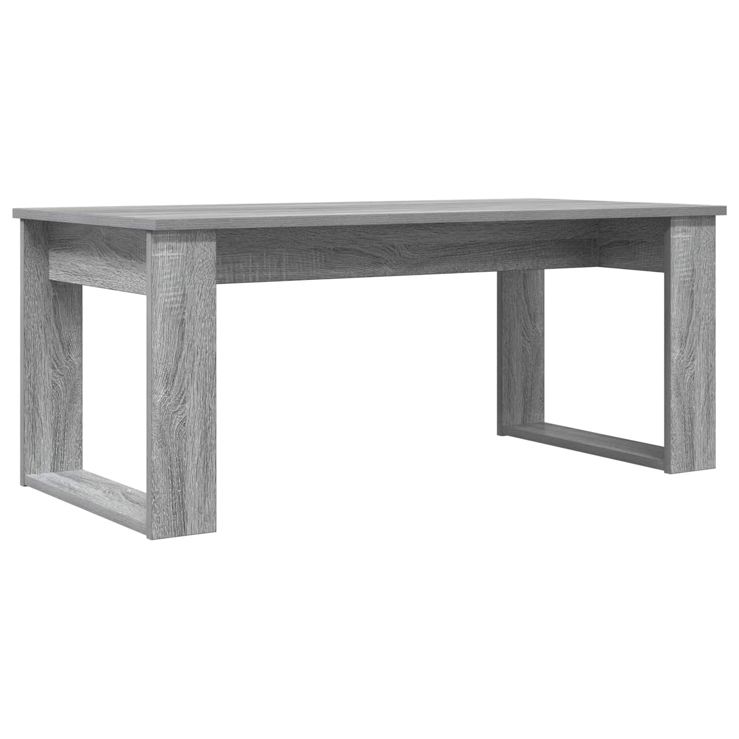 Kávasztal Szett 2 pcs Szürke Sonoma 100 x 50 x 42 cm Szerelt Fa