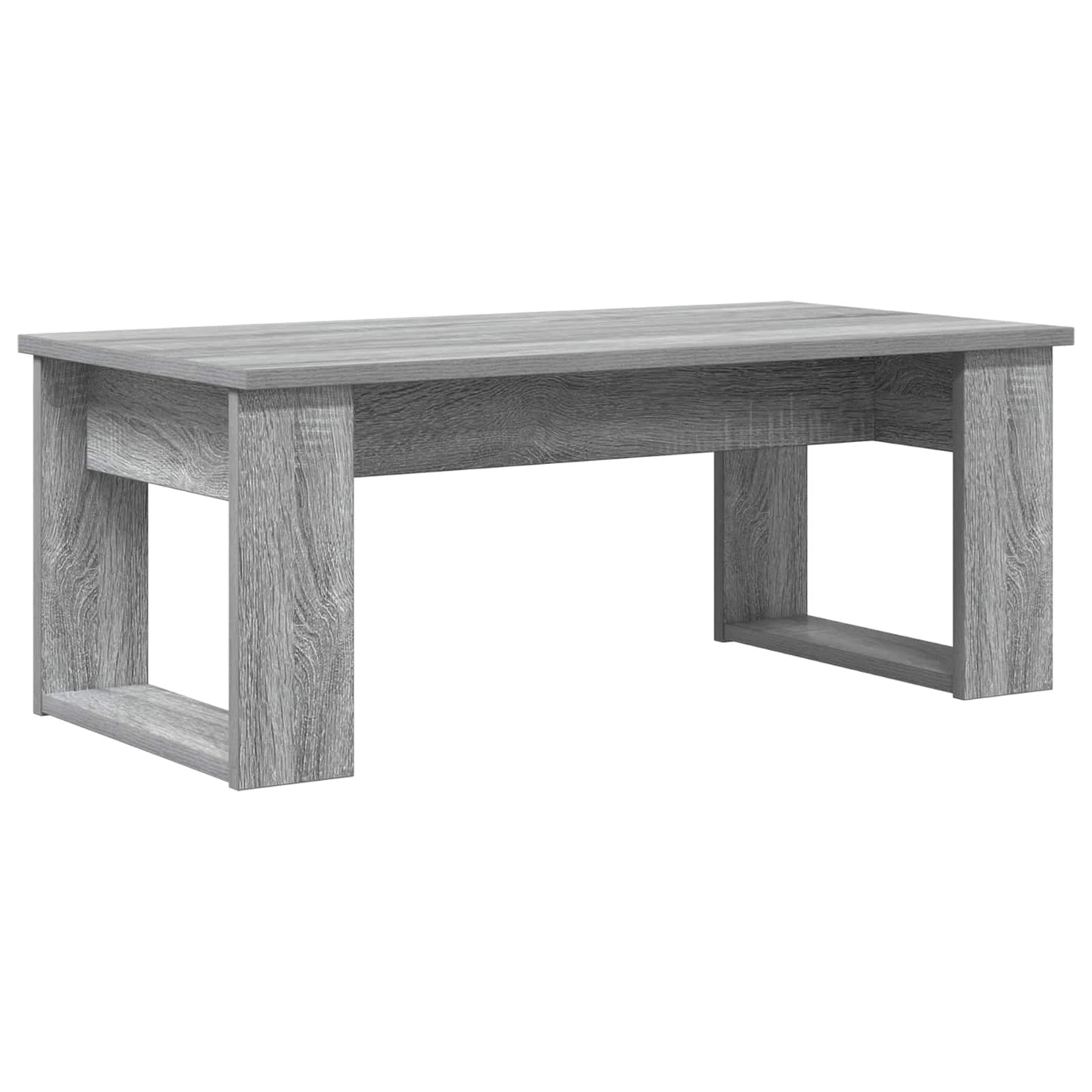 Kávasztal Szett 2 pcs Szürke Sonoma 100 x 50 x 42 cm Szerelt Fa