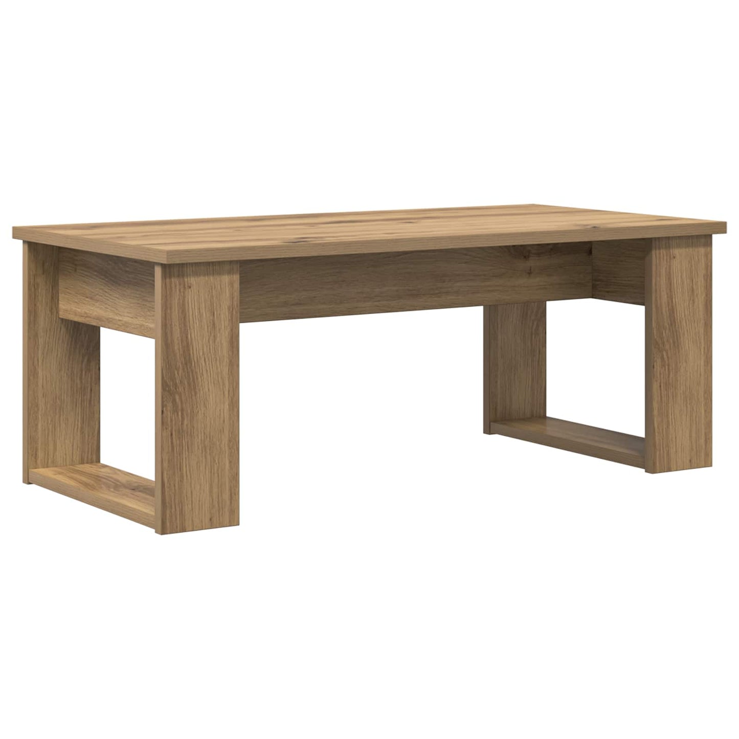 Kávasztal Szett 2 pcs Artisan tölgy 100 x 50 x 42 cm Szerelt Fa