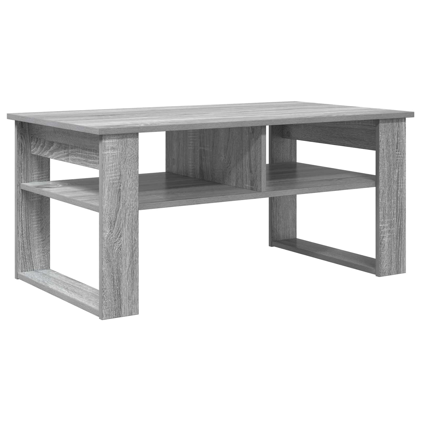 Dohányzóasztal Szürke Sonoma 96 x 54 x 44 cm Szerelt Fa