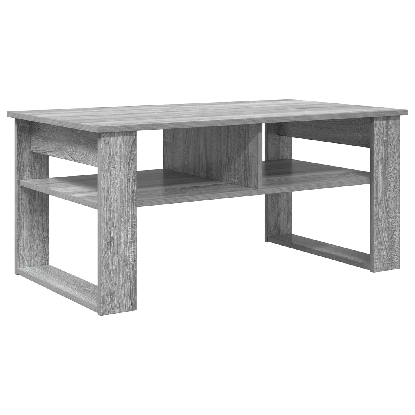 Dohányzóasztal Szürke Sonoma 96 x 54 x 44 cm Szerelt Fa