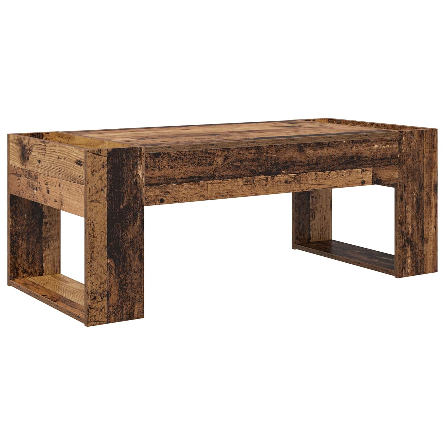 Dohányzóasztal Öreg fa 110 x 50 x 41 cm Szerelt Fa