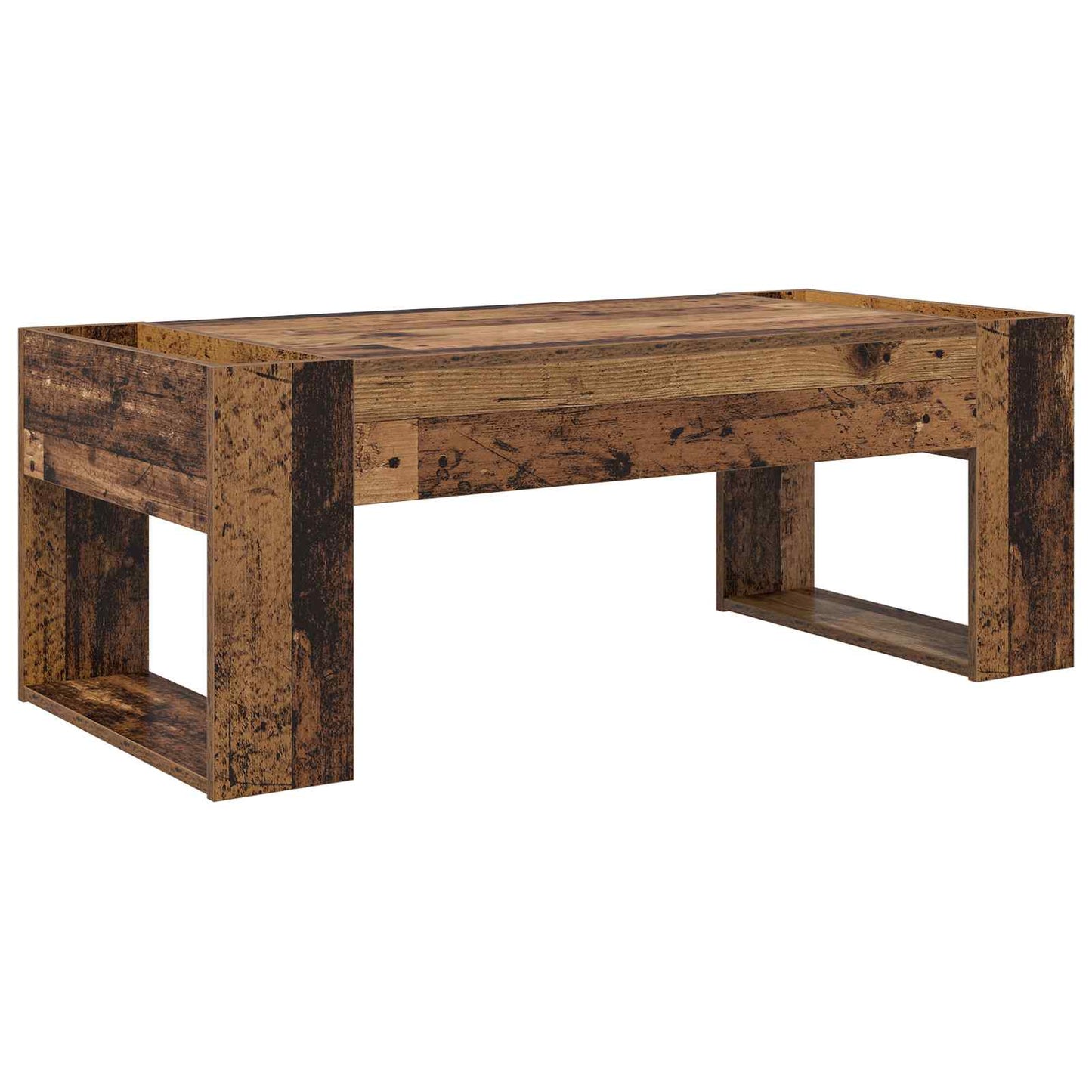 Dohányzóasztal Öreg fa 110 x 50 x 41 cm Szerelt Fa