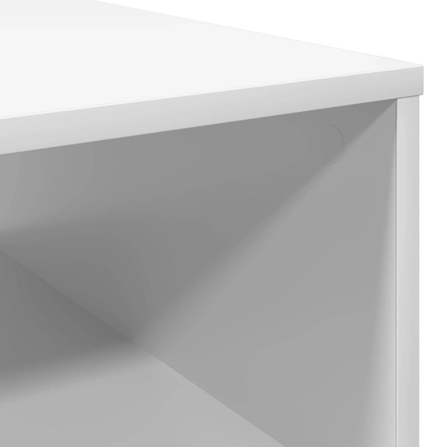 Dohányzóasztal Fehér 95 x 55 x 31 cm Szerelt Fa