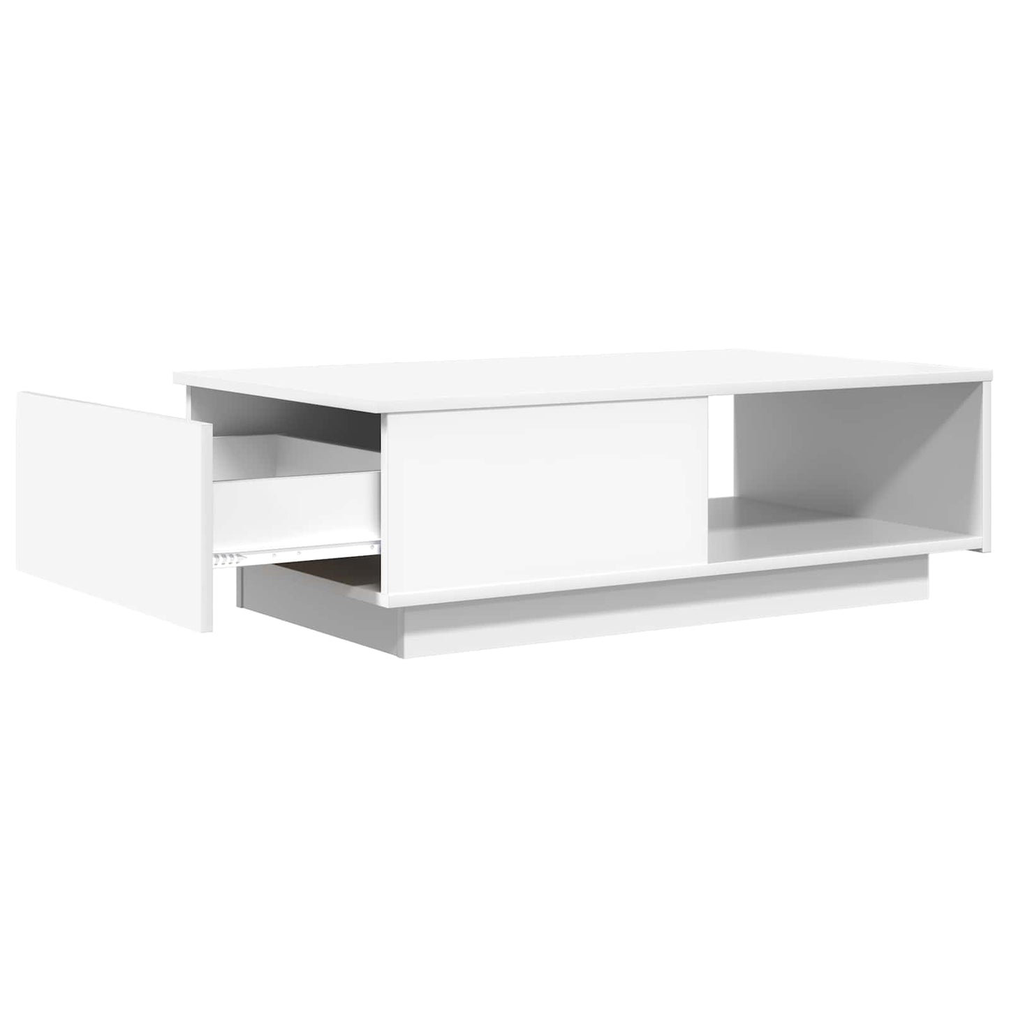 Dohányzóasztal Fehér 95 x 55 x 31 cm Szerelt Fa