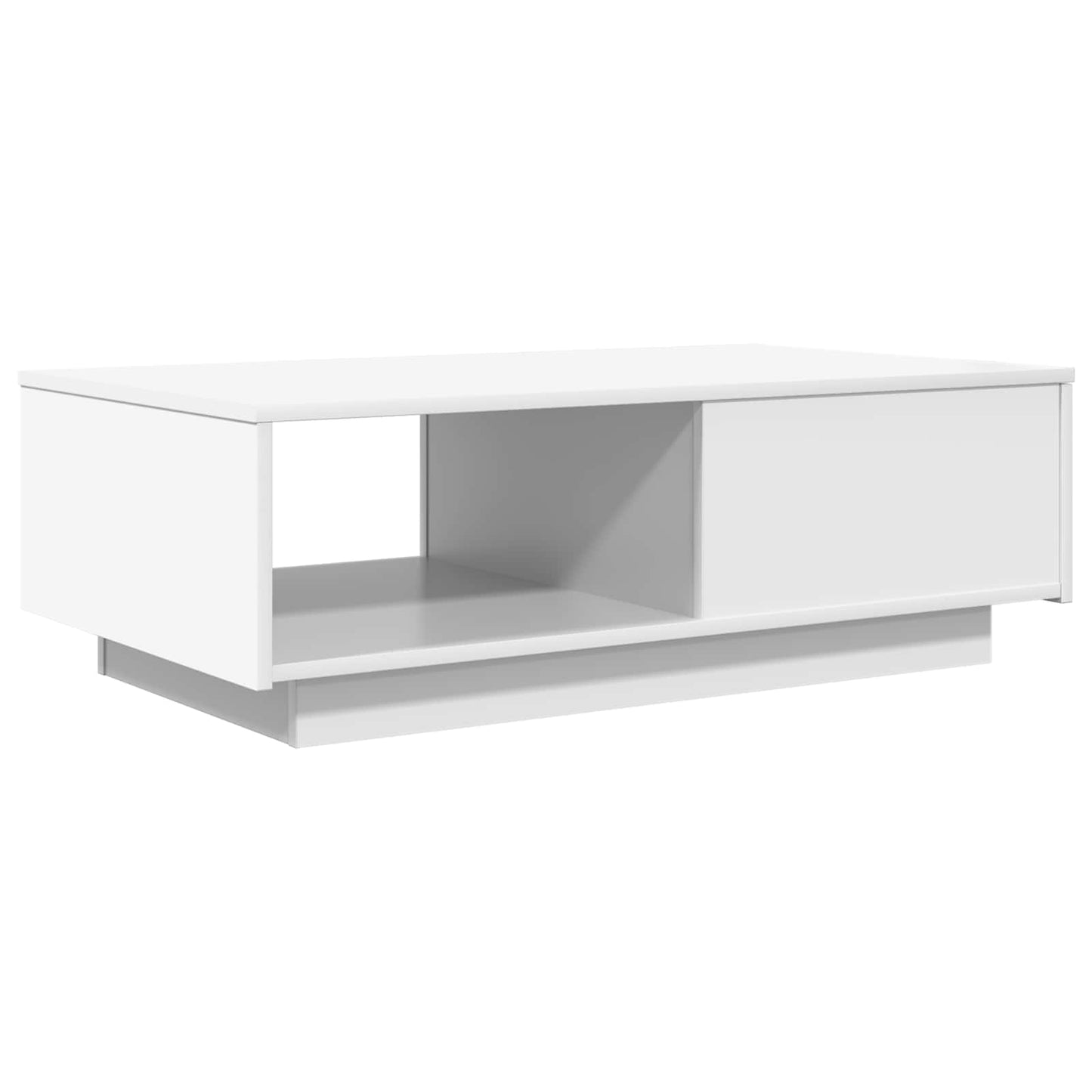 Dohányzóasztal Fehér 95 x 55 x 31 cm Szerelt Fa