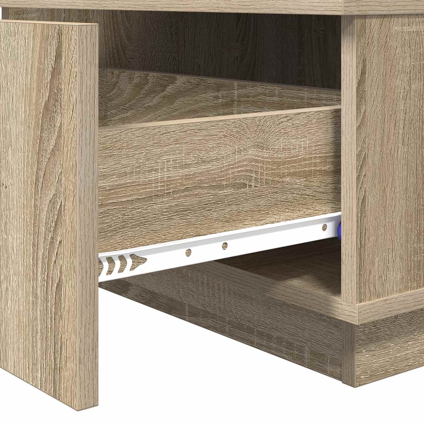 Dohányzóasztal Sonoma tölgy 95 x 55 x 31 cm Szerelt Fa