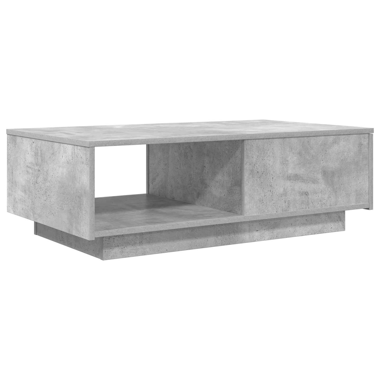 Dohányzóasztal Beton Szürke 95 x 55 x 31 cm Szerelt Fa