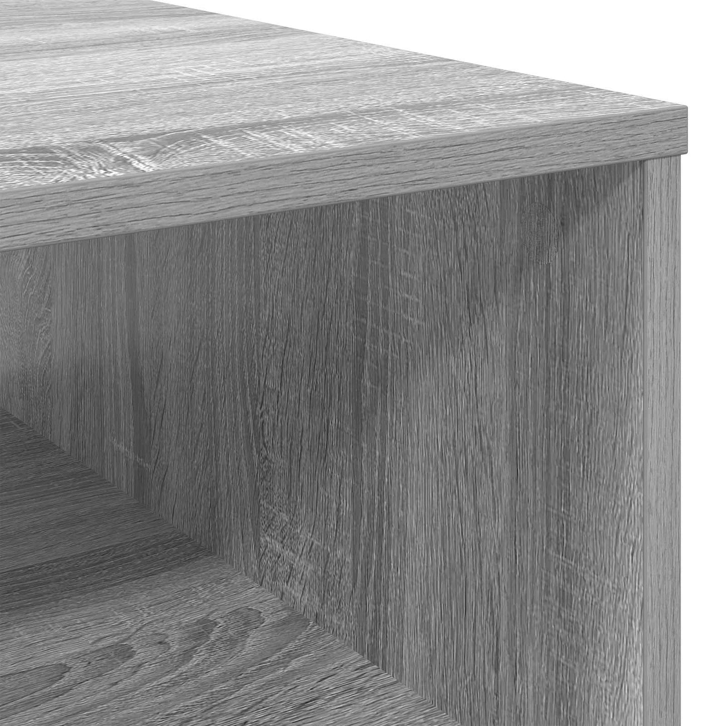 Dohányzóasztal fiókkal Szürke Sonoma 95 x 55 x 31 cm Faanyag