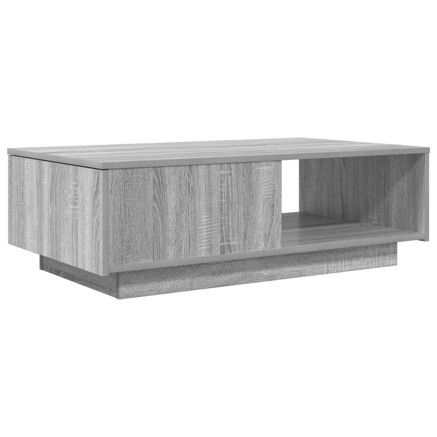 Dohányzóasztal fiókkal Szürke Sonoma 95 x 55 x 31 cm Faanyag