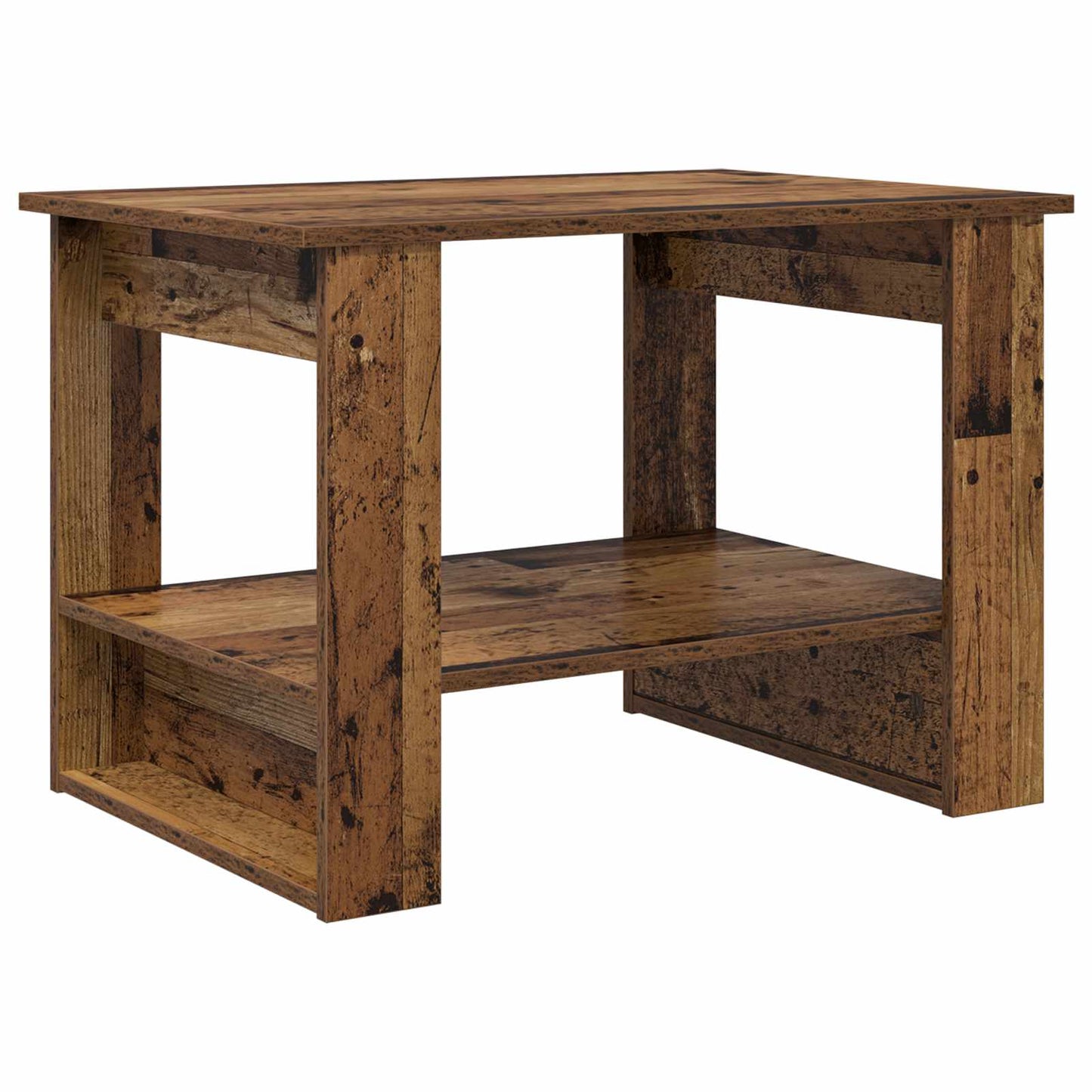 Dohányzóasztal Öreg fa 72 x 50 x 50 cm Szerelt Fa