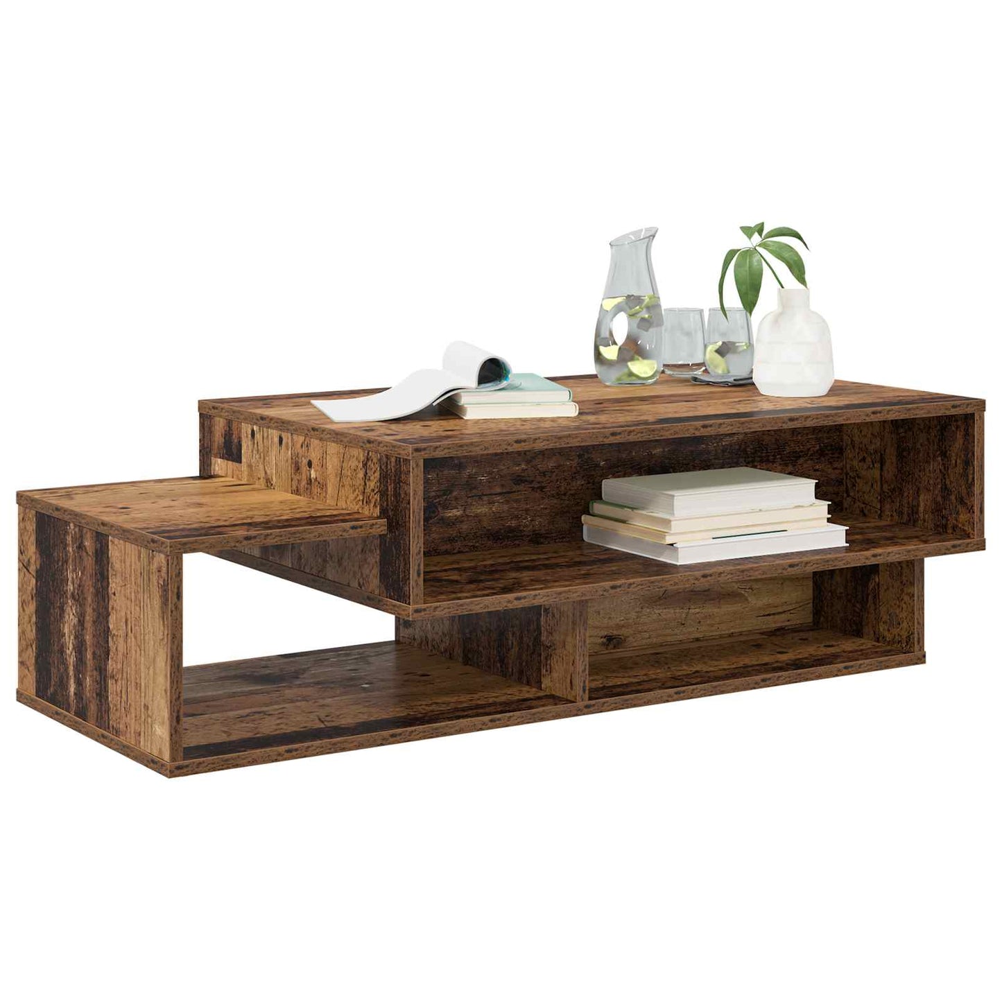Dohányzóasztal Öreg fa 105 x 50 x 32,5 cm Szerelt Fa