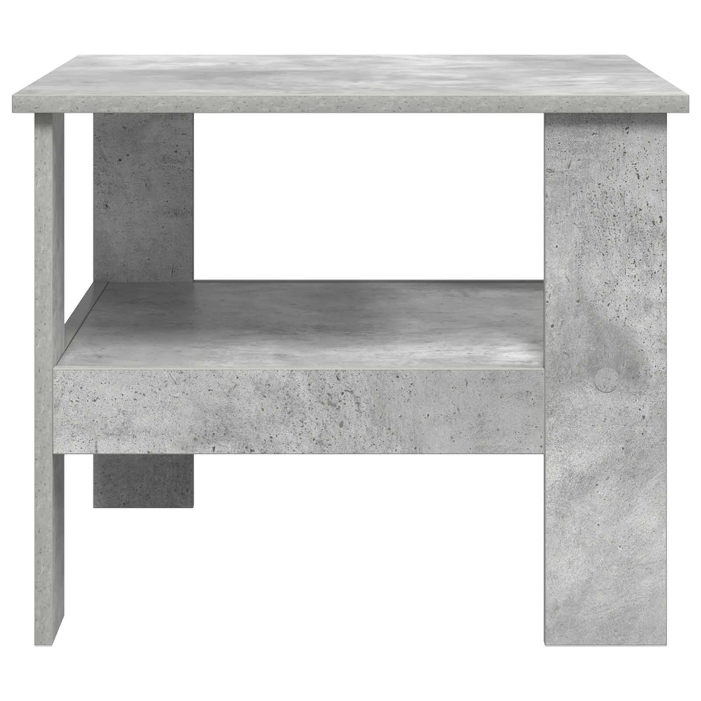 Dohányzóasztal Beton Szürke 57 x 55 x 45 cm Faanyag