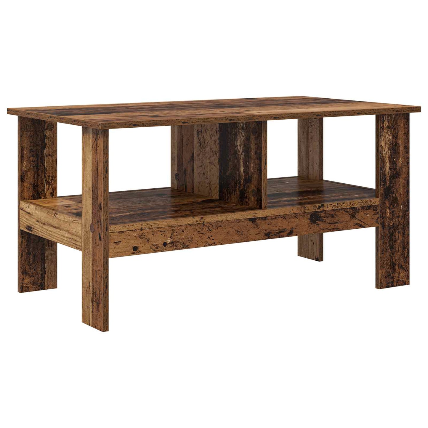 Dohányzóasztal Öreg fa 90 x 50 x 45 cm Szerelt Fa