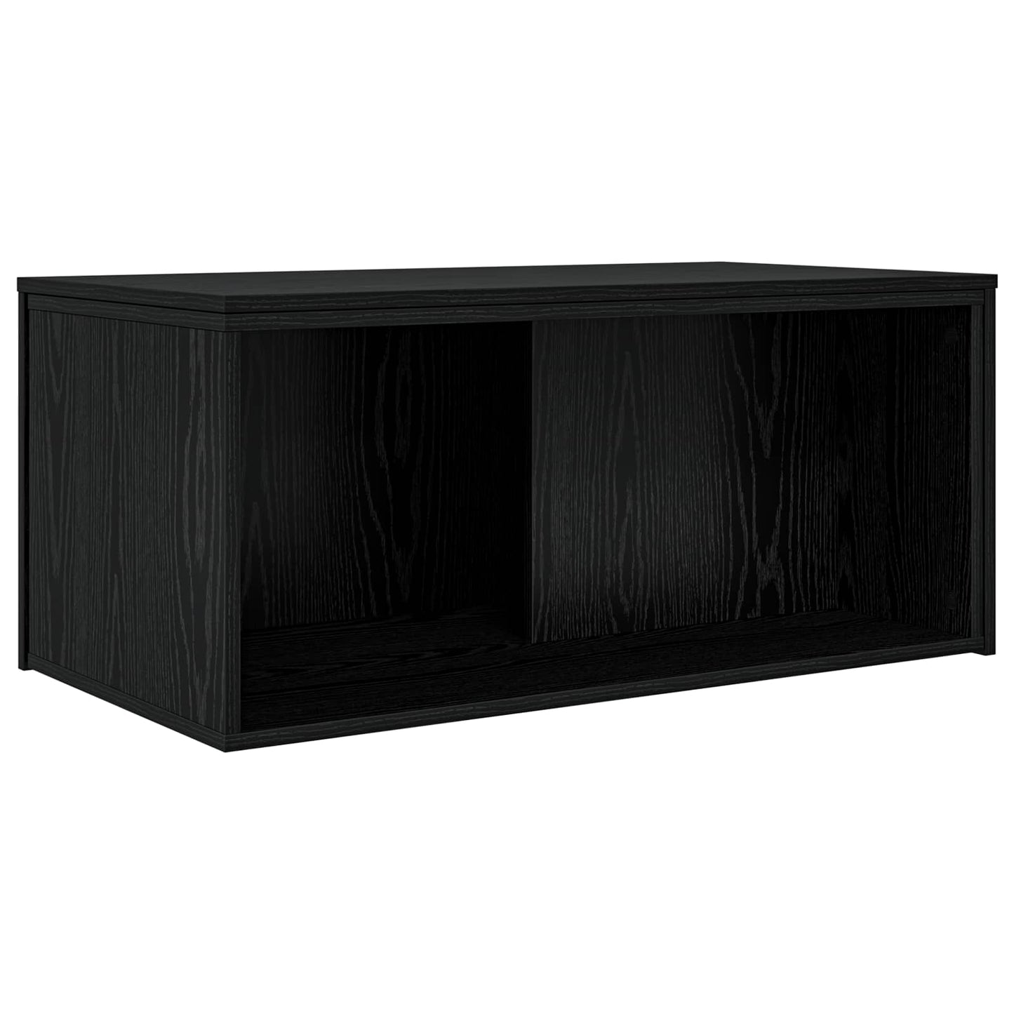 Kávasztal Szett 2 pcs Fekete tölgy 90 x 48 x 40 cm Szerelt Fa
