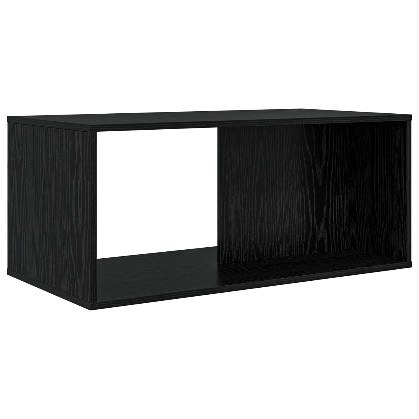 Kávasztal Szett 2 pcs Fekete tölgy 90 x 48 x 40 cm Szerelt Fa