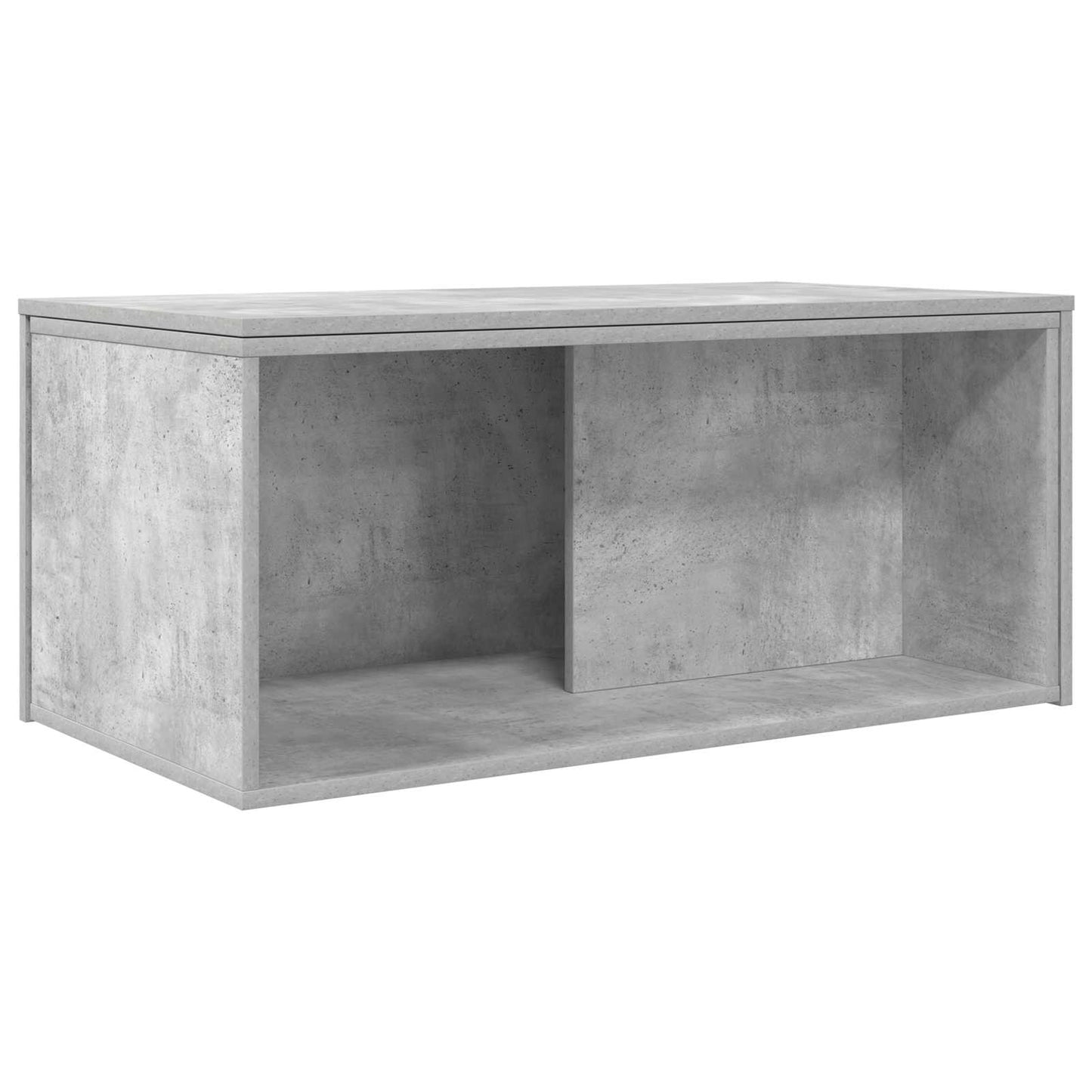 Kávasztal Szett 2 pcs Beton Szürke 90 x 48 x 40 cm Szerelt Fa
