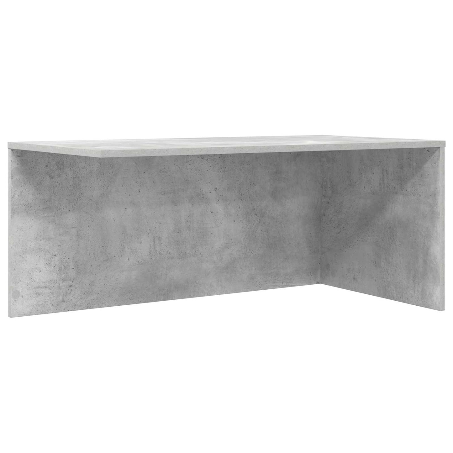 Kávasztal Szett 2 pcs Beton Szürke 90 x 48 x 40 cm Szerelt Fa