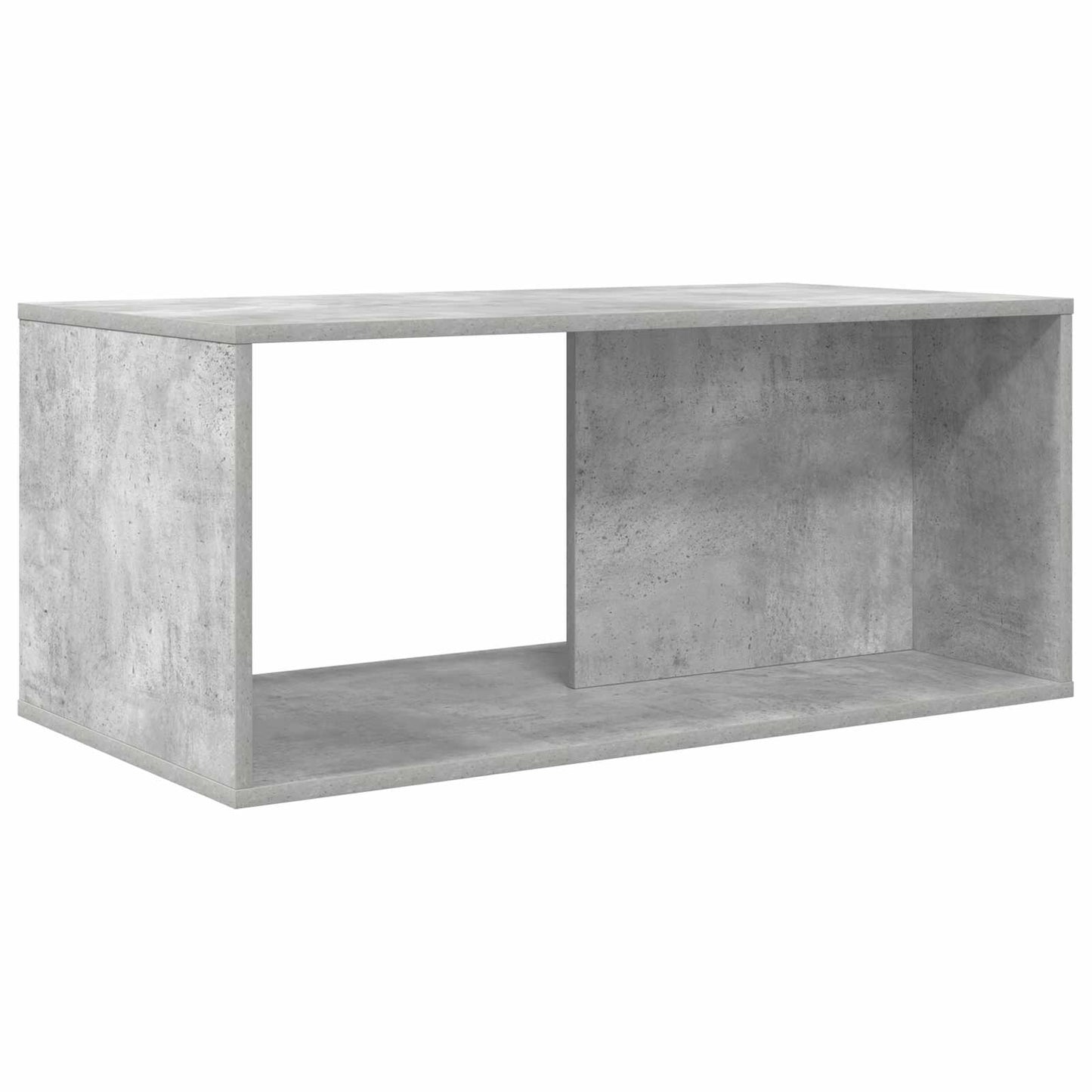 Kávasztal Szett 2 pcs Beton Szürke 90 x 48 x 40 cm Szerelt Fa