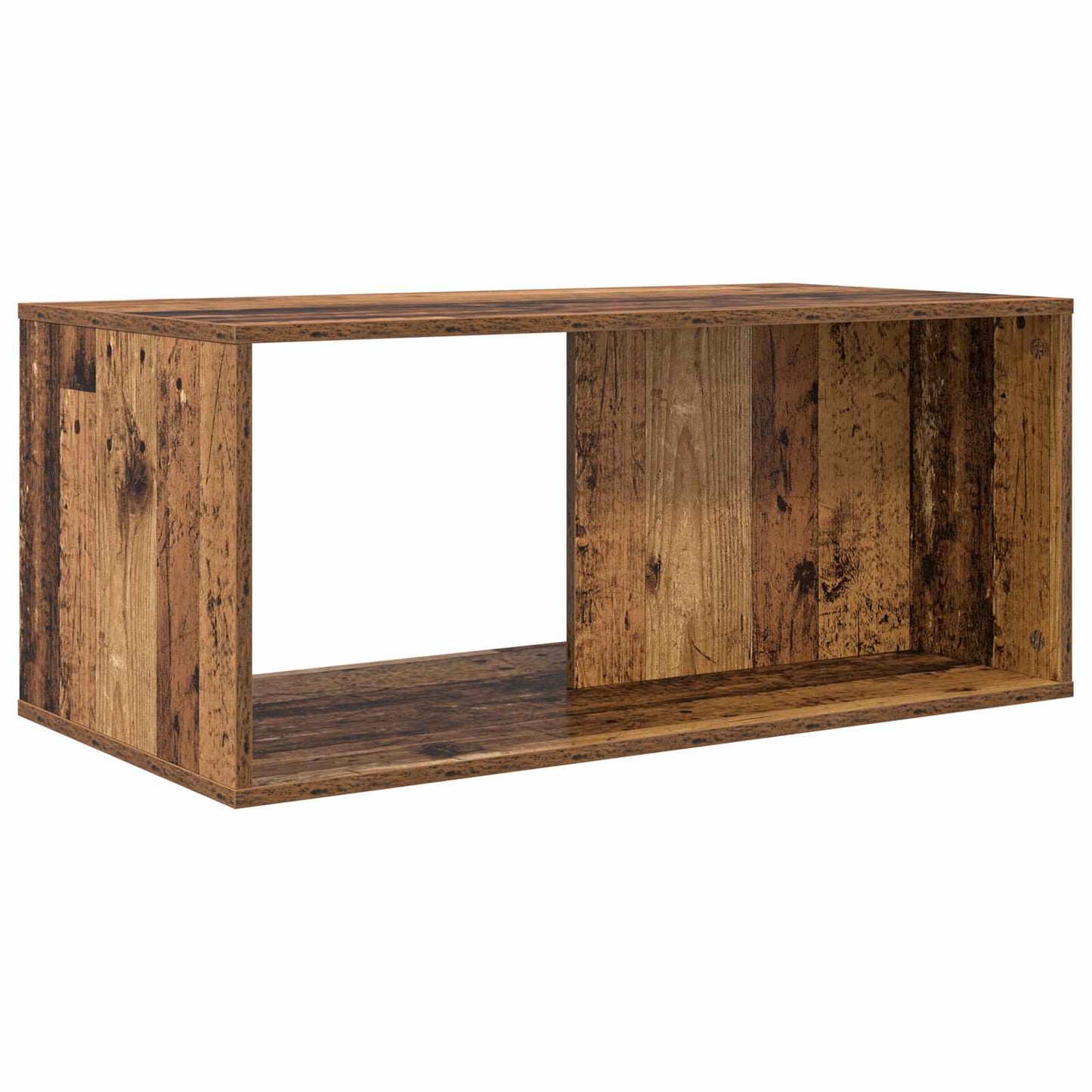 Kávasztal Szett 2 pcs Öreg fa 90 x 48 x 40 cm Szerelt Fa