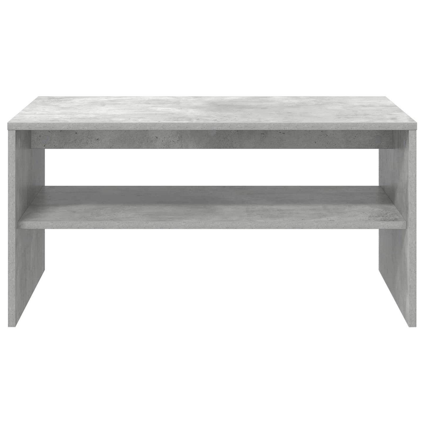 Dohányzóasztal Beton Szürke 80 x 50 x 40 cm Faanyag