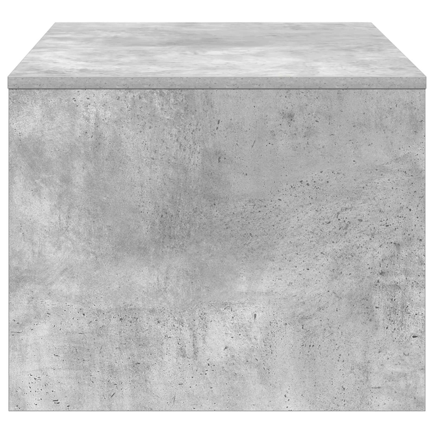Dohányzóasztal Beton Szürke 80 x 50 x 40 cm Faanyag