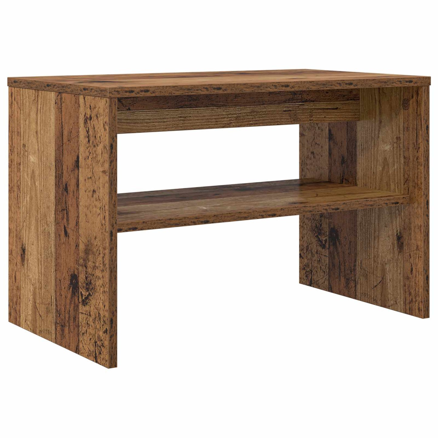 TV szekrény 60 x 35 x 40 cm Öreg fa Szerelt Fa