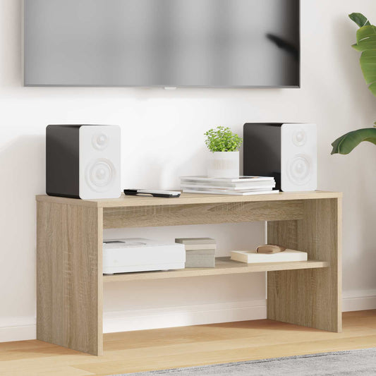 TV szekrény Sonoma tölgy 80 x 35 x 40 cm Faanyag