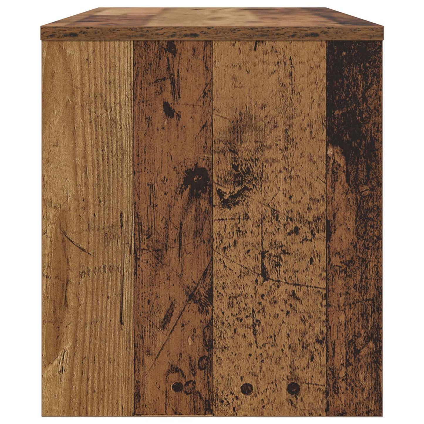 TV szekrény 80 x 35 x 40 cm Öreg fa Szerelt Fa