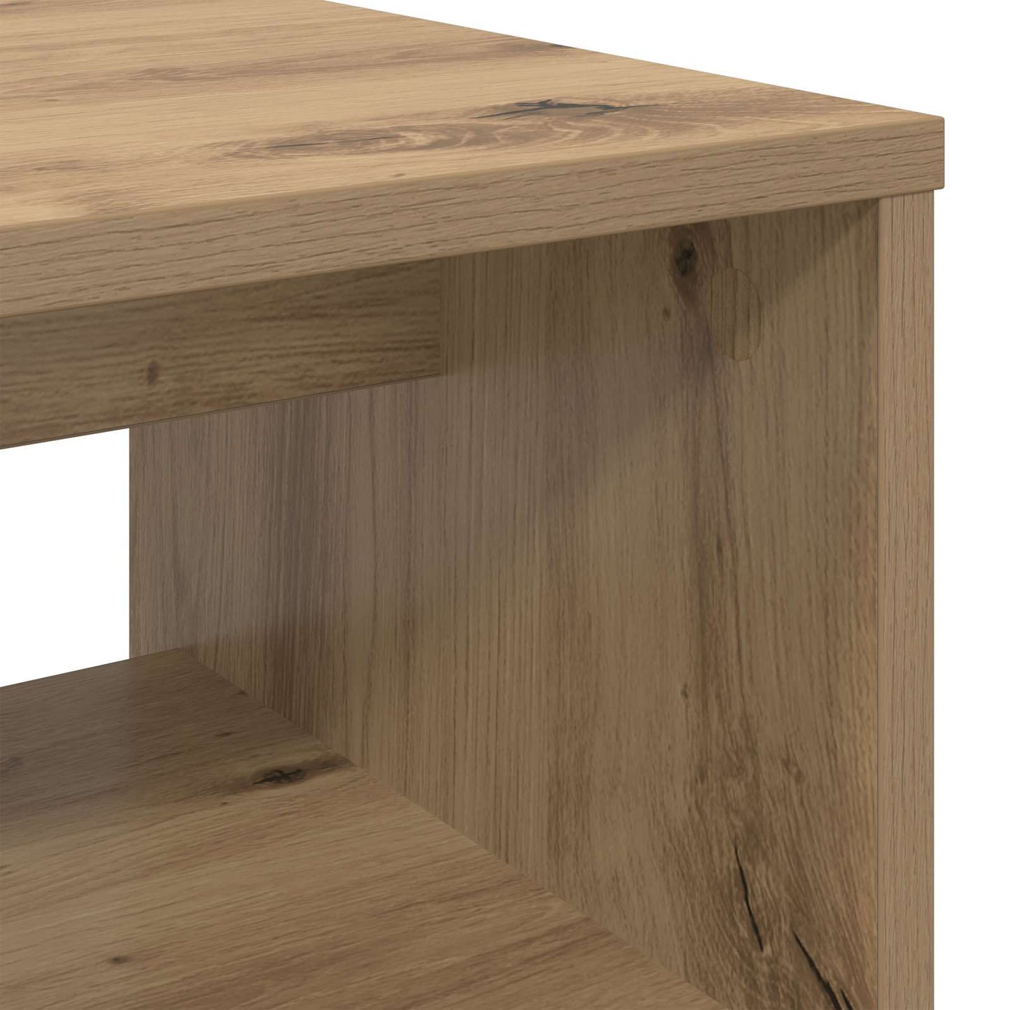 TV szekrény 80 x 35 x 40 cm Artisan tölgy Szerelt Fa
