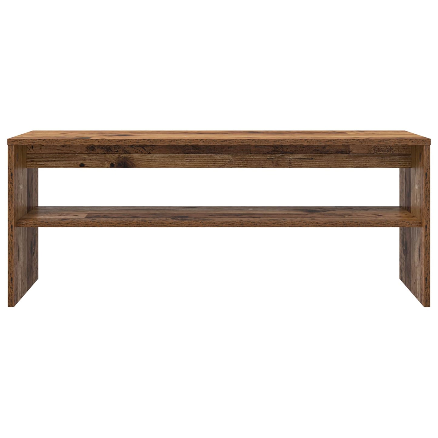 TV szekrény 100 x 35 x 40 cm Öreg fa Szerelt Fa