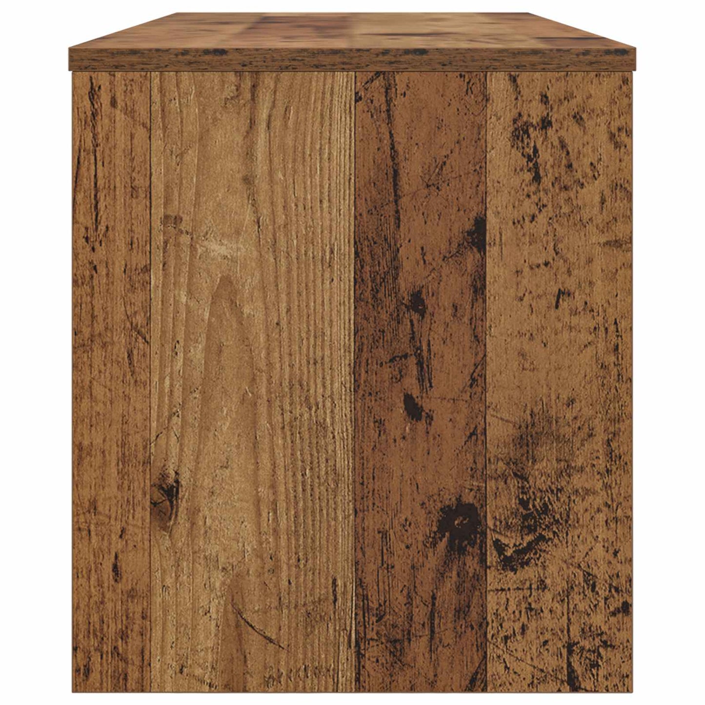 TV szekrény 100 x 35 x 40 cm Öreg fa Szerelt Fa