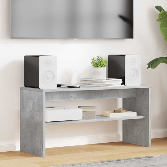 TV szekrény Beton Szürke 80 x 30 x 40 cm Faanyag
