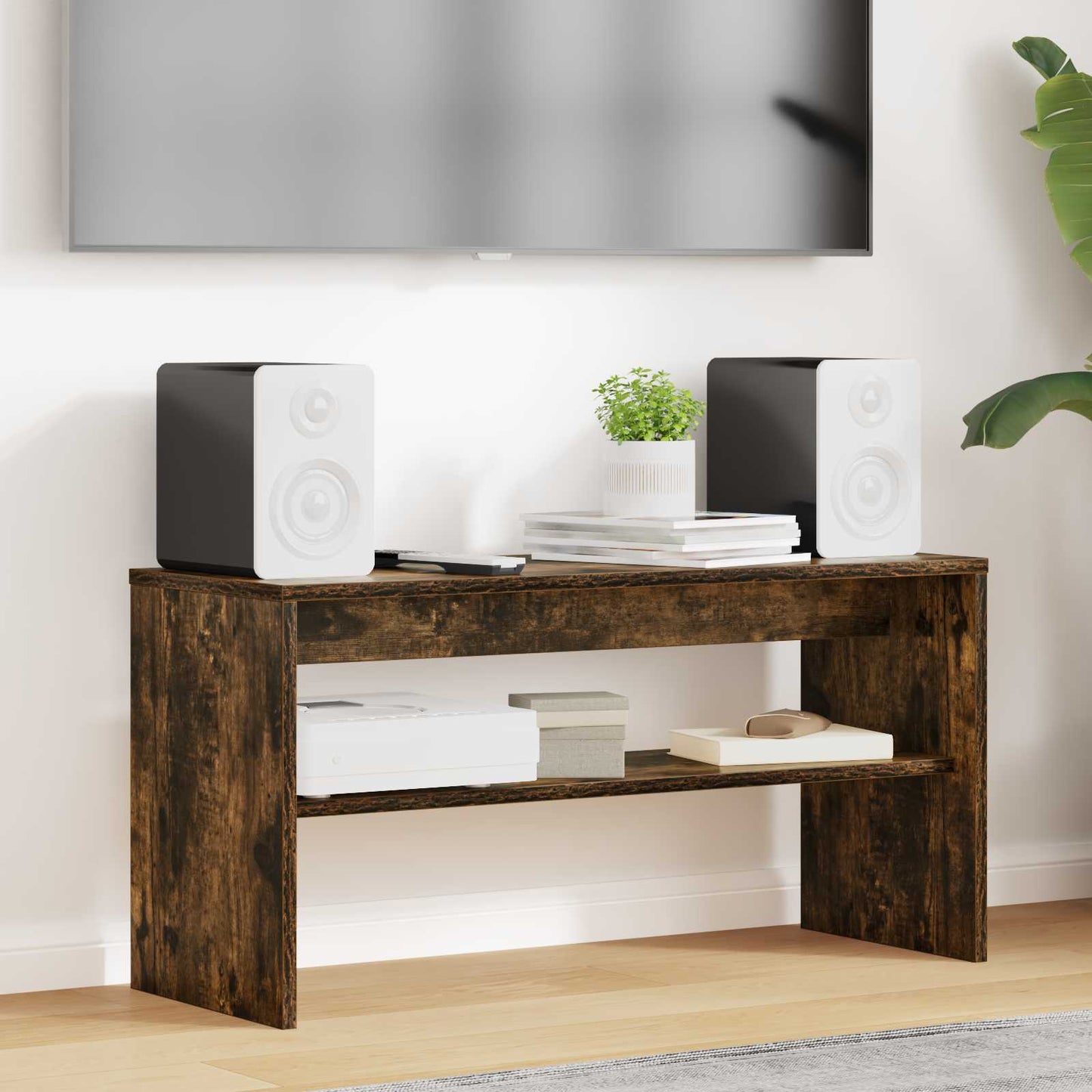 TV szekrény Füstölt tölgy 80 x 30 x 40 cm Faanyag