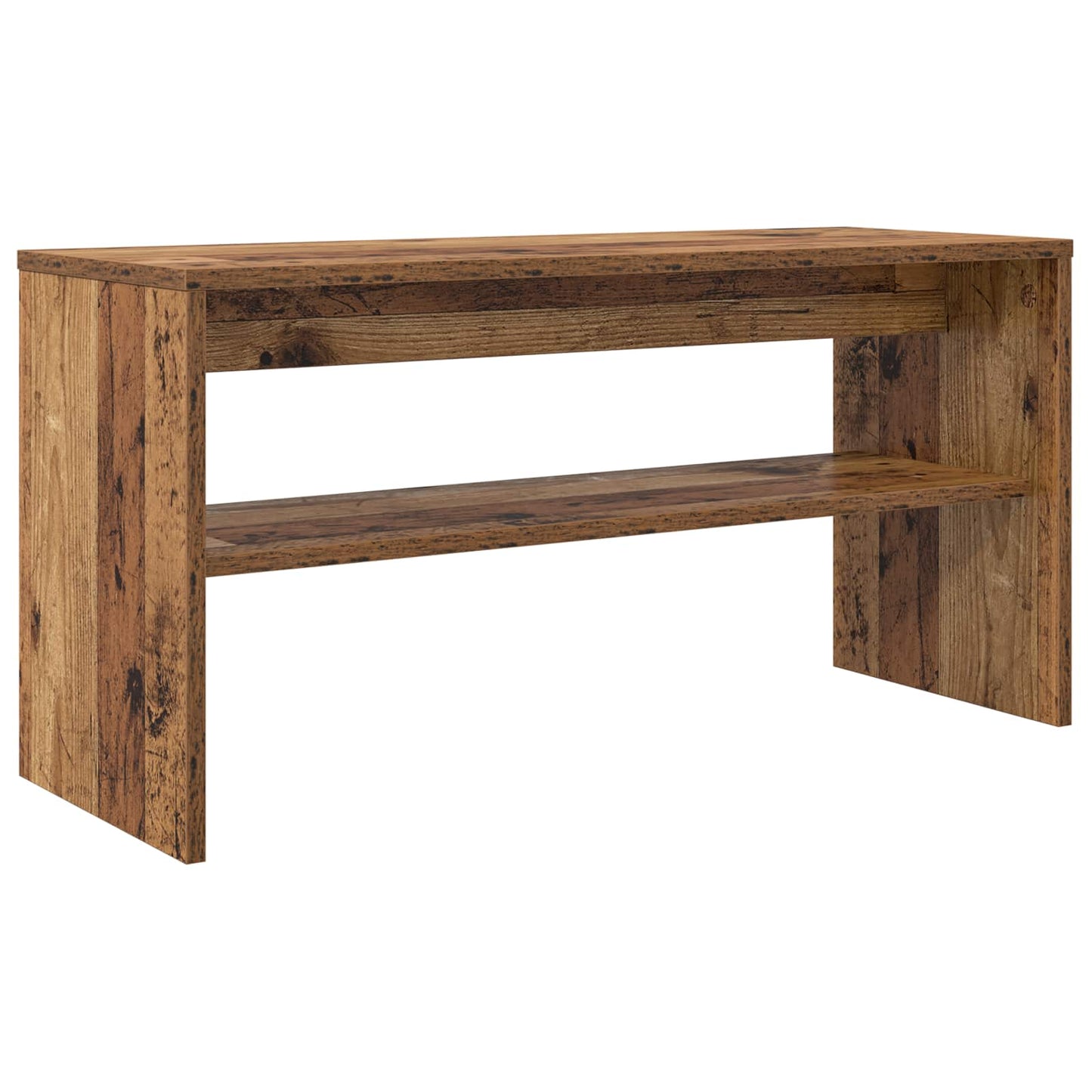 TV szekrény 80 x 30 x 40 cm Öreg fa Szerelt Fa