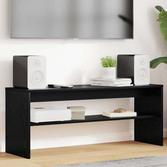 TV szekrény Fekete tölgy 100 x 30 x 40 cm Faanyag