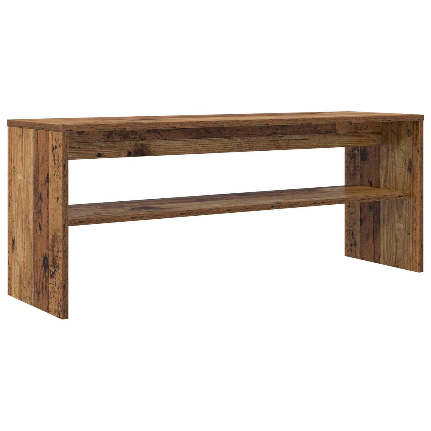 TV szekrény 100 x 30 x 40 cm Öreg fa Szerelt Fa