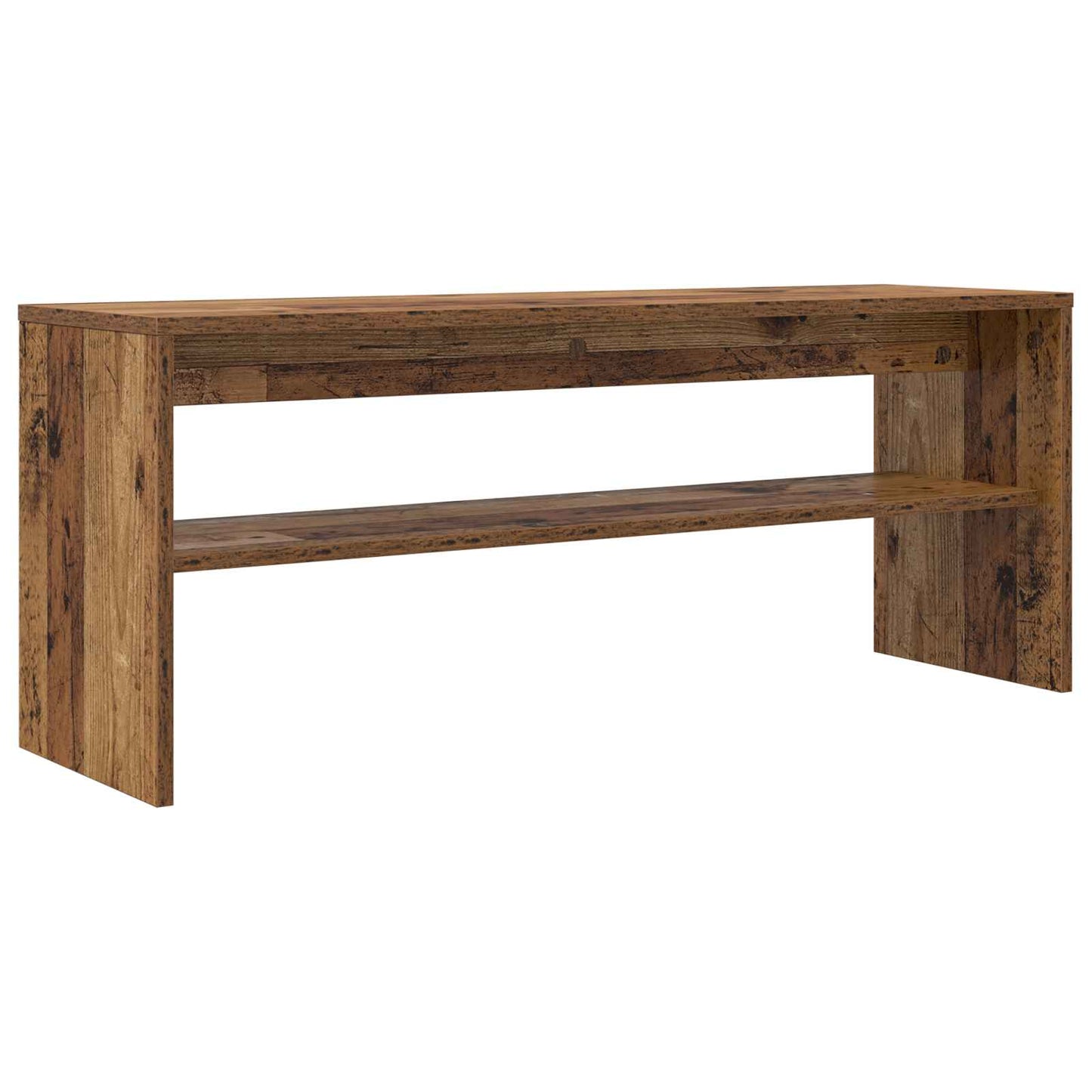TV szekrény 100 x 30 x 40 cm Öreg fa Szerelt Fa
