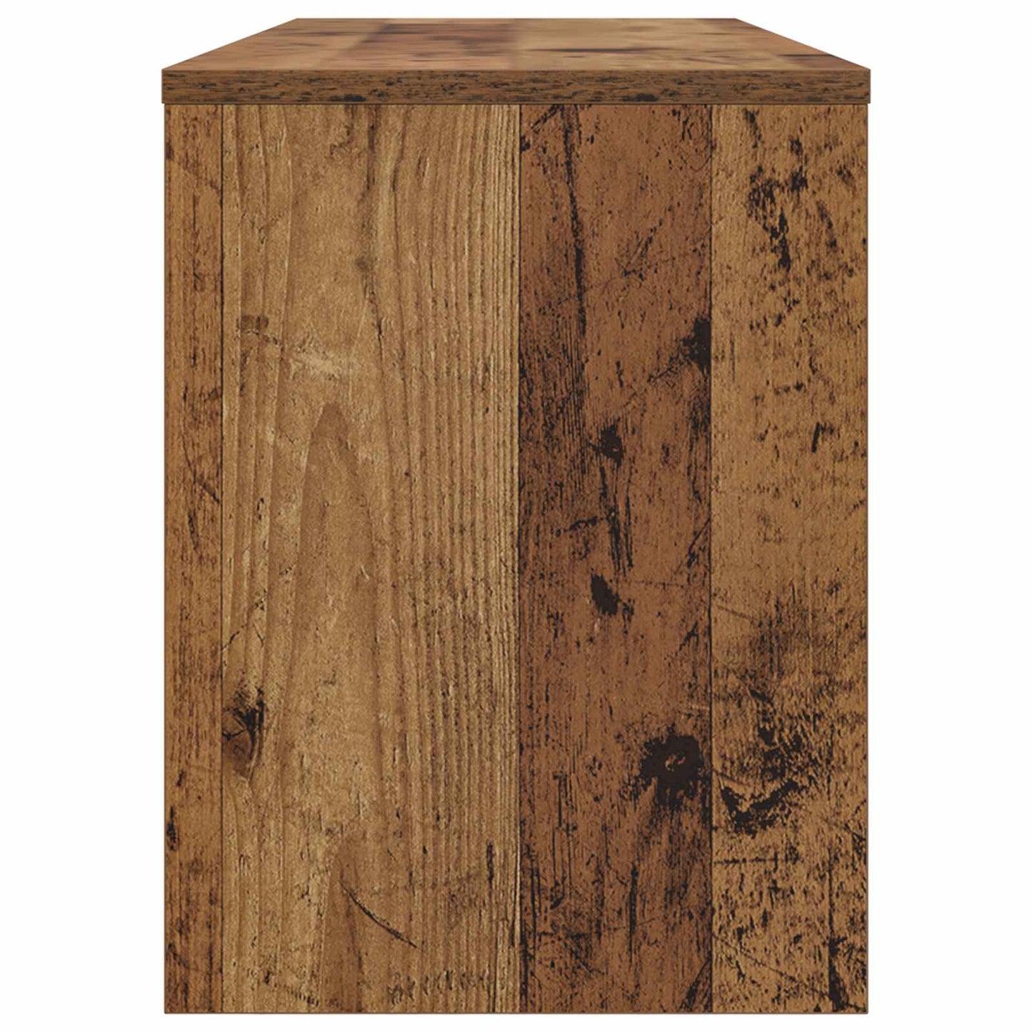 TV szekrény 100 x 30 x 40 cm Öreg fa Szerelt Fa