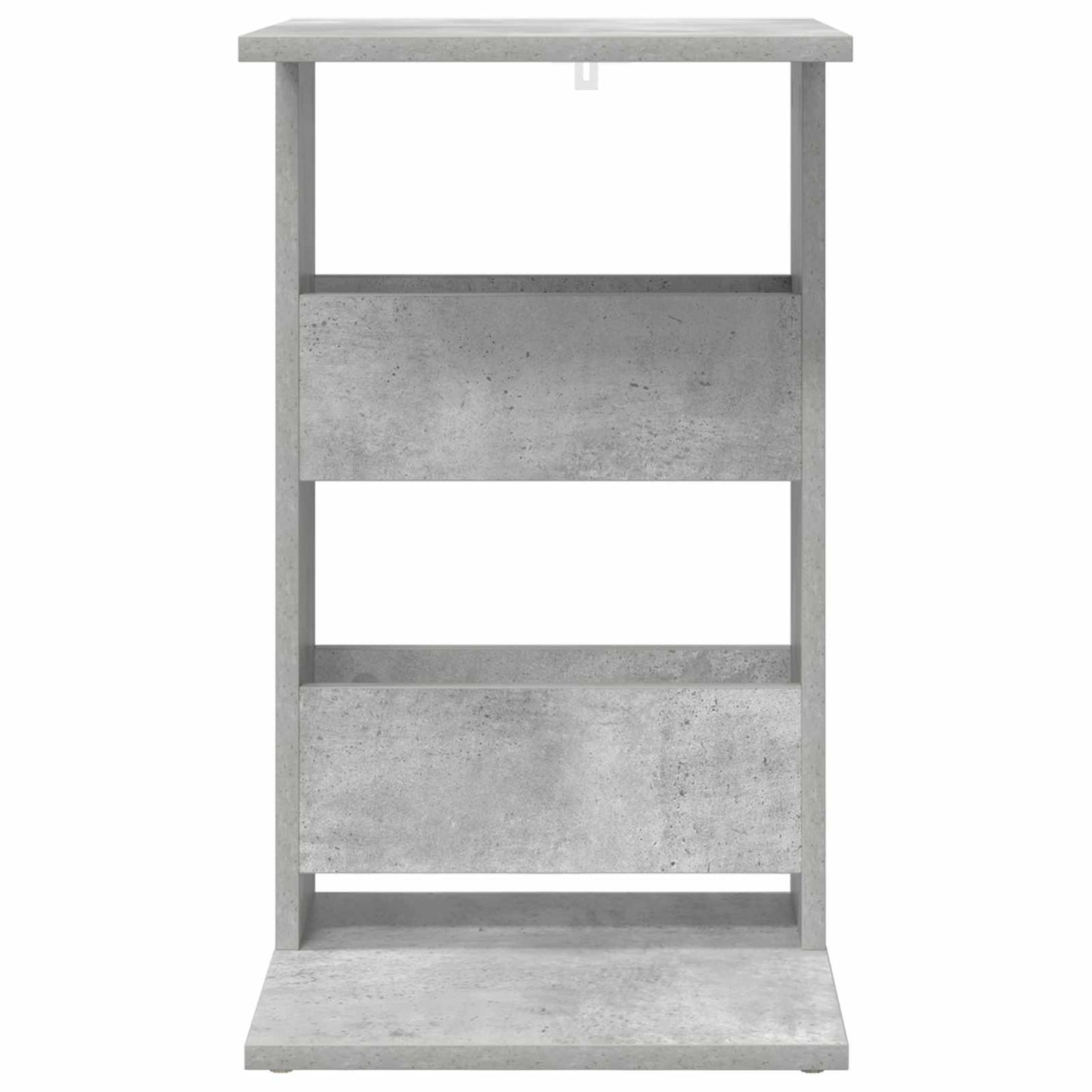 Oldal asztal Beton Szürke 40 x 35 x 60,5 cm Szerelt Fa