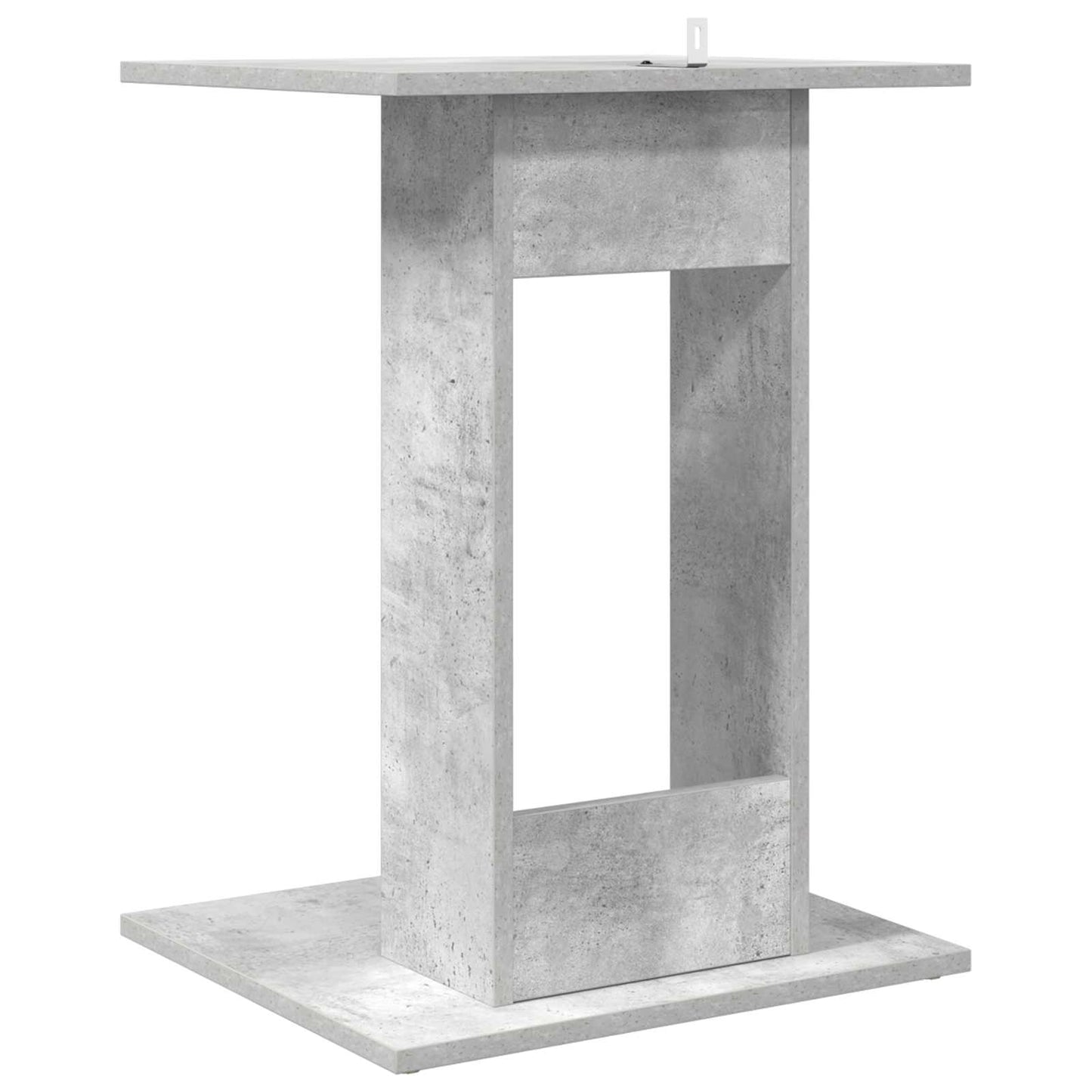 Oldal asztal Beton Szürke 45 x 40 x 62,5 cm Szerelt Fa