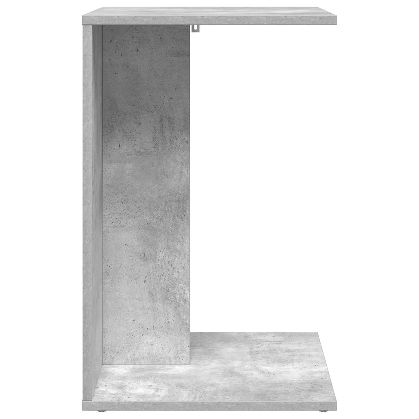 Oldal asztal Beton Szürke 45 x 40 x 62,5 cm Szerelt Fa