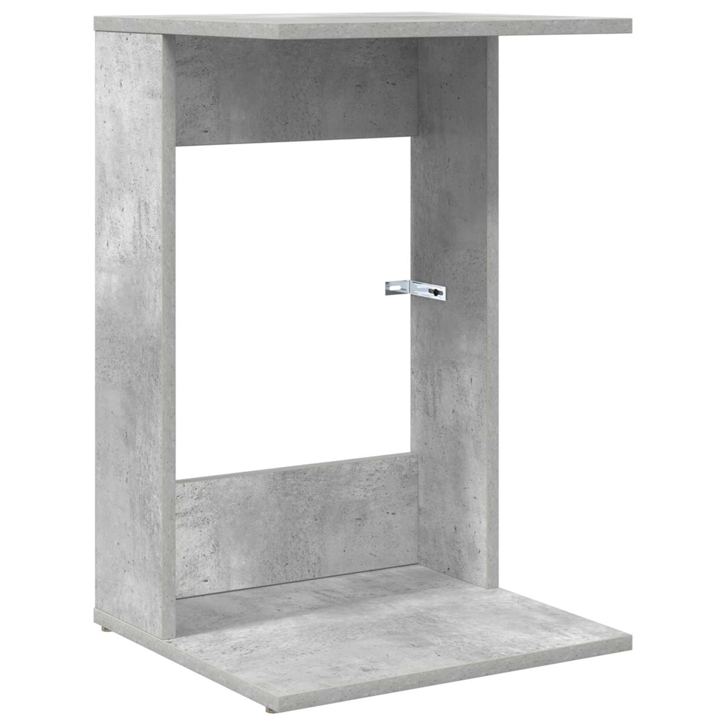 Oldal asztal Beton Szürke 40 x 38 x 62,5 cm Faanyag