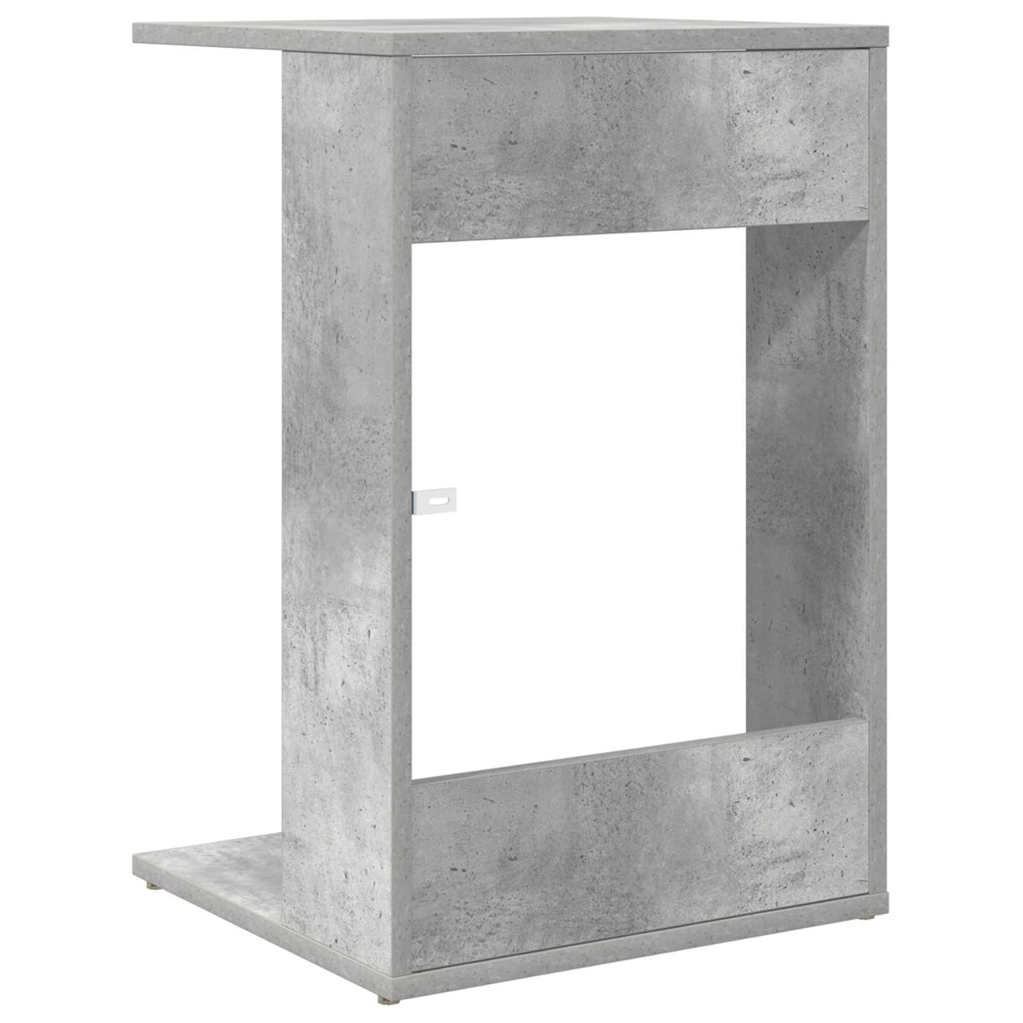 Oldal asztal Beton Szürke 40 x 38 x 62,5 cm Faanyag