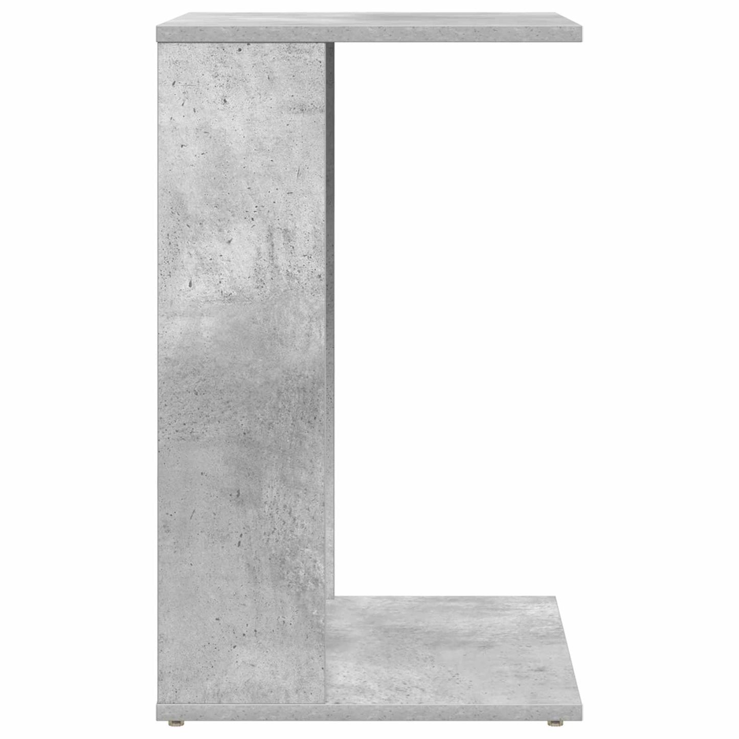 Oldal asztal Beton Szürke 40 x 38 x 62,5 cm Faanyag